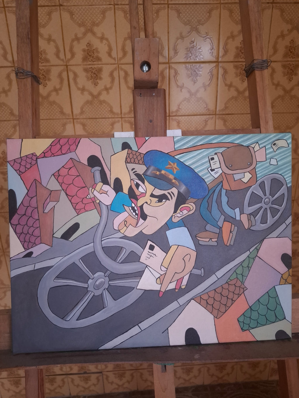O CARTEIRO - PINTURA ORIGINAL