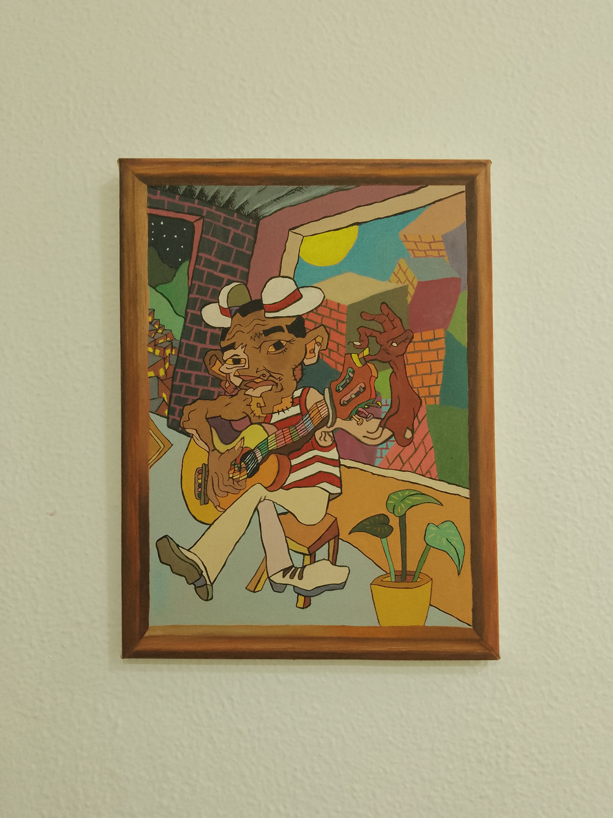 O VIOLONISTA - PINTURA ORIGINAL