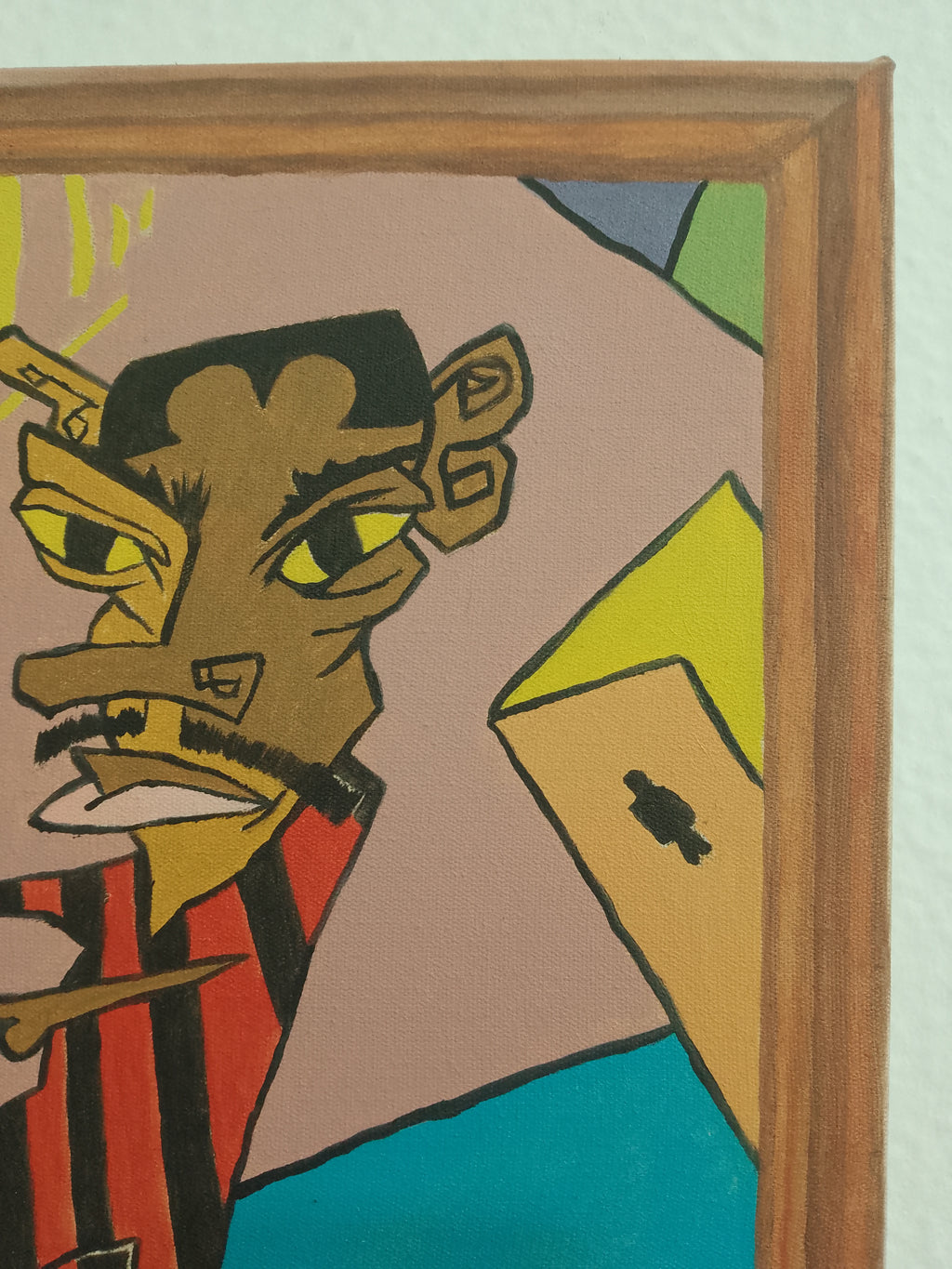 PÉ SUJO, CERVEJA GELADA - PINTURA ORIGINAL