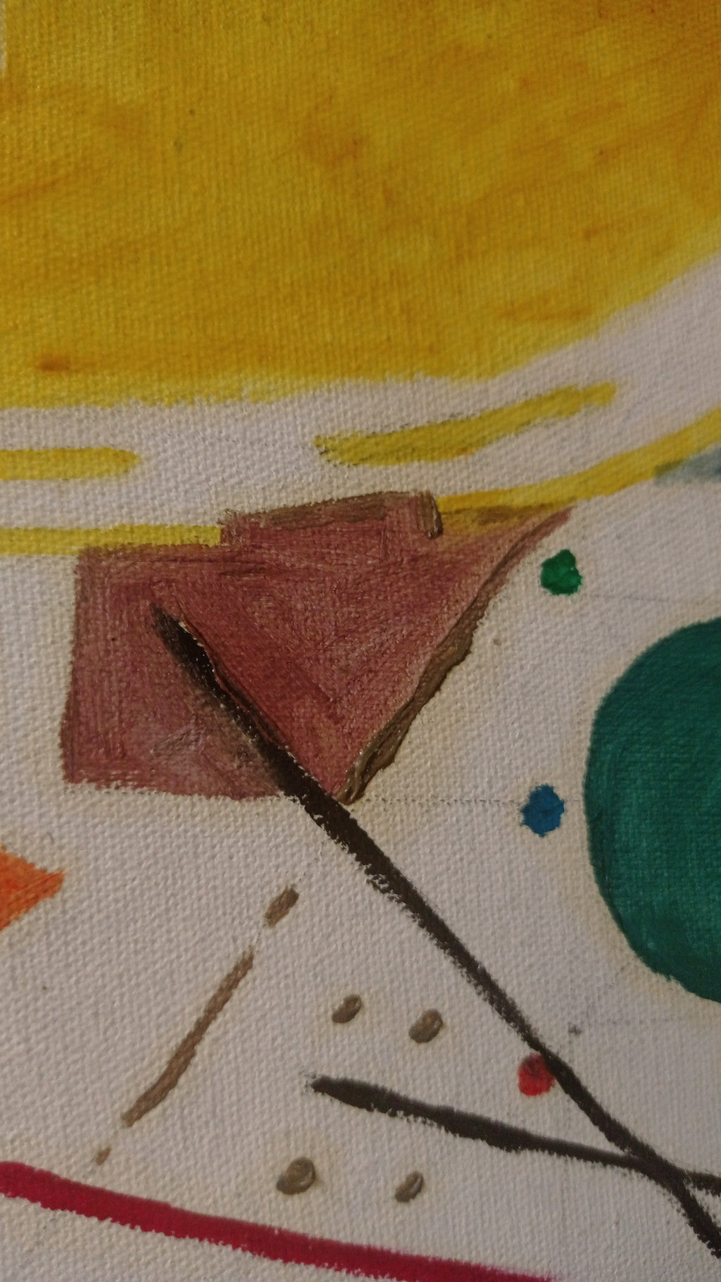 ALHEIOS ÀS FORMAS - PINTURA ORIGINAL - ARTE ABSTRATA